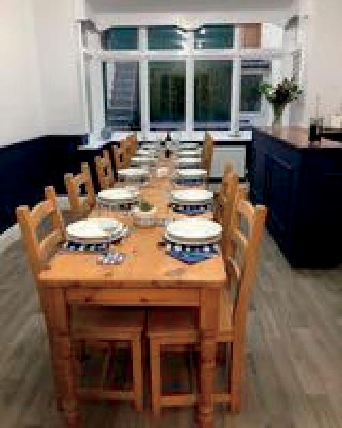 Dining Room of North Beach Lodge, 